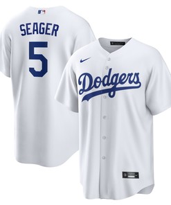 Corey Seager Los Angeles Dodgers Home Replica Player Name Jersey - White Mlb Ver 1