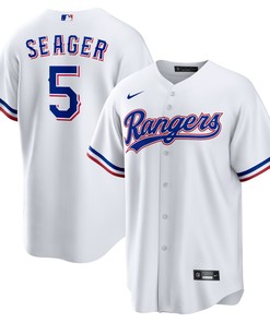 Corey Seager Texas Rangers Home Replica Player Jersey - White Mlb