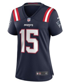 Corliss Waitman New England Patriots Women's Player Game Jersey - Navy
