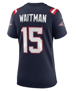 Corliss Waitman New England Patriots Women's Player Game Jersey - Navy