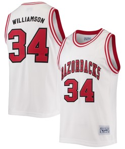 Corliss Williamson Arkansas Razorbacks Original Retro Brand Alumni Commemorative Classic Basketball Jersey - White Ncaa