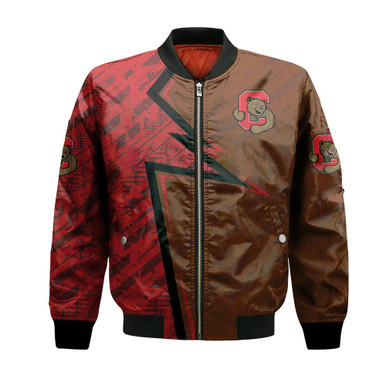 Cornell Big Red Bomber Abstract Pattern Sport- NCAA