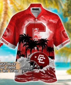 Cornell Big Red NCAA Best Hawaiian Shirt Ever- Customize Any Team Any League