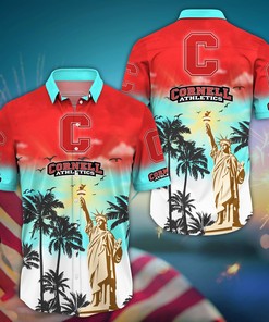Cornell Big Red NCAA Flower Hawaii Shirt For Fans Ver 1