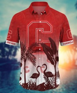 Cornell Big Red NCAA Flower Hawaii Shirt For Fans Ver 11