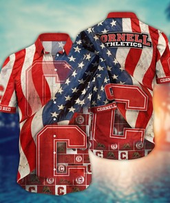 Cornell Big Red NCAA Flower Hawaii Shirt For Fans Ver 12
