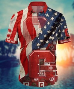 Cornell Big Red NCAA Flower Hawaii Shirt For Fans Ver 12