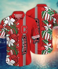 Cornell Big Red NCAA Flower Hawaii Shirt For Fans Ver 15