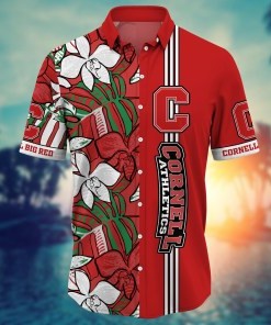 Cornell Big Red NCAA Flower Hawaii Shirt For Fans Ver 15