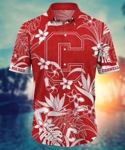 Cornell Big Red NCAA Flower Hawaii Shirt For Fans Ver 16