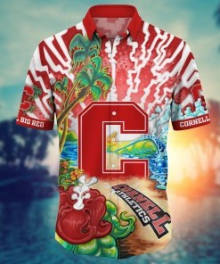 Cornell Big Red NCAA Flower Hawaii Shirt For Fans Ver 21