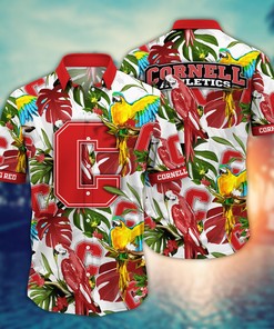 Cornell Big Red NCAA Flower Hawaii Shirt For Fans Ver 3