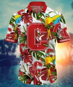 Cornell Big Red NCAA Flower Hawaii Shirt For Fans Ver 3