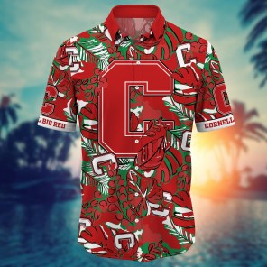 Cornell Big Red NCAA Flower Hawaii Shirt For Fans Ver 31