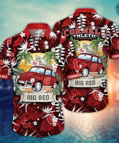 Cornell Big Red NCAA Flower Hawaii Shirt For Fans Ver 4