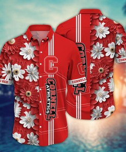 Cornell Big Red NCAA Flower Hawaii Shirt For Fans Ver 7