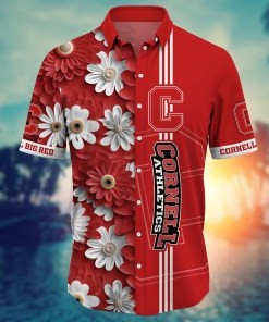 Cornell Big Red NCAA Flower Hawaii Shirt For Fans Ver 7