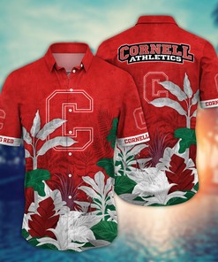 Cornell Big Red NCAA Flower Hawaii Shirt For Fans Ver 8