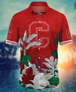 Cornell Big Red NCAA Flower Hawaii Shirt For Fans Ver 8