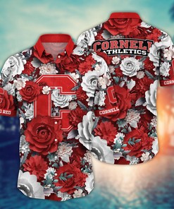Cornell Big Red NCAA Flower Hawaii Shirt For Fans Ver 9