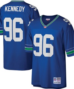 Cortez Kennedy Seattle Seahawks Mitchell & Ness 1993 Legacy Replica Jersey - Royal Nfl
