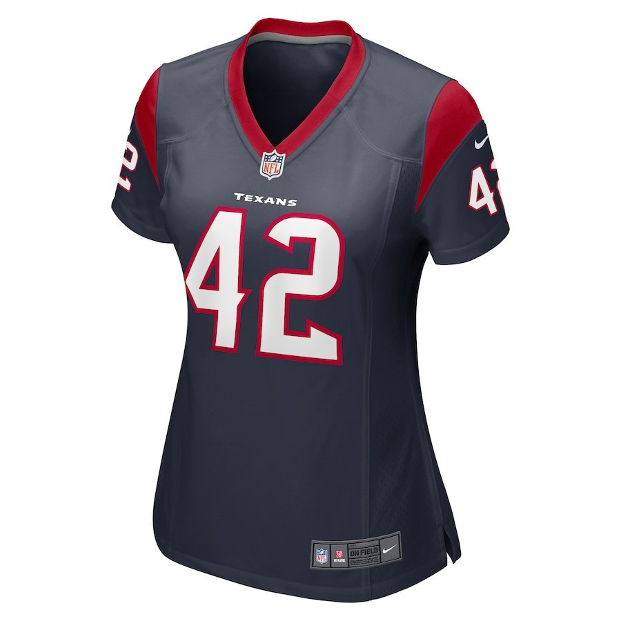 Cory Littleton 42 Houston Texans Women's Nike Women's Team Color Jersey - Navy