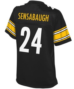 Coty Sensabaugh Pittsburgh Steelers Nfl Pro Line Womens Team Color Player Jersey - Black