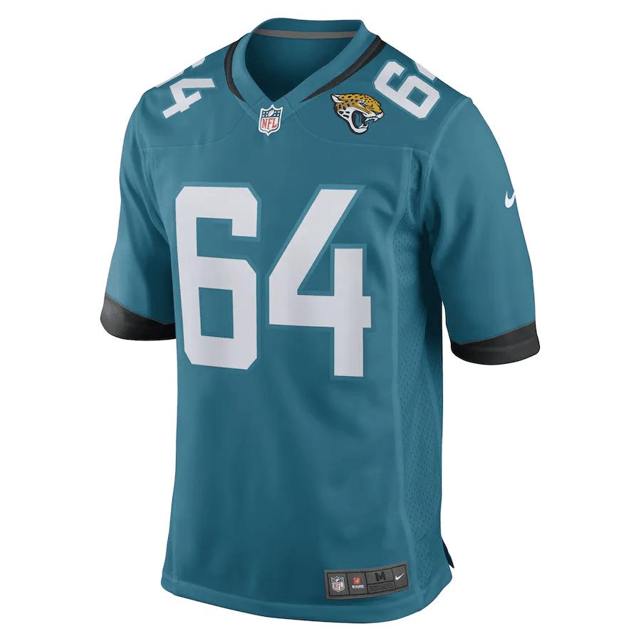 Coy Cronk Jacksonville Jaguars Game Player Jersey - Teal