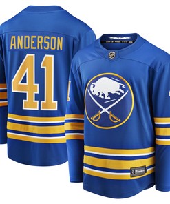 Craig Anderson Buffalo Sabres Fanatics Branded Home Breakaway Player Jersey - Royal Nhl