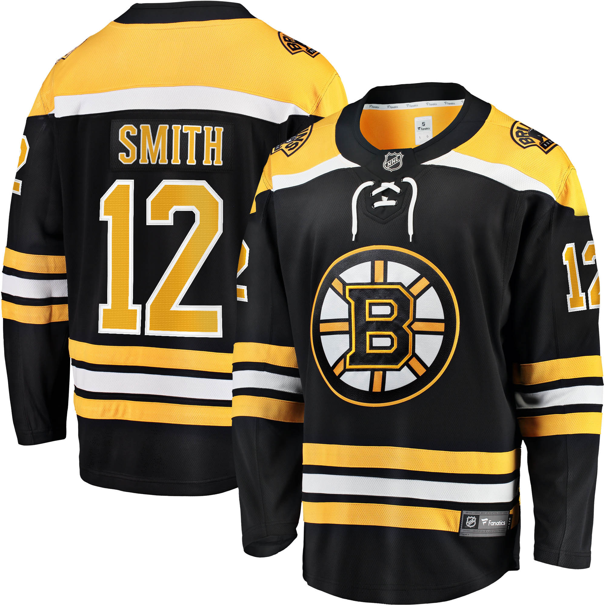 Craig Smith Boston Bruins Fanatics Branded Home Breakaway Player Jersey - Black Nhl