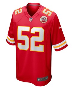 Creed Humphrey 52 Kansas City Chiefs Game Jersey - Red