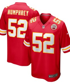Creed Humphrey Kansas City Chiefs Game Jersey - Red Nfl