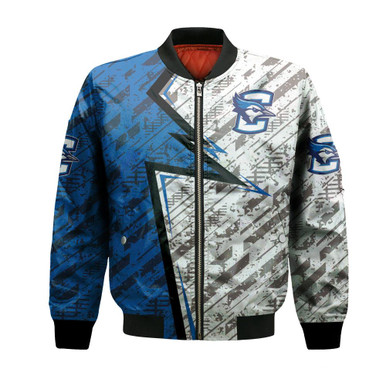 Creighton Bluejays Bomber Abstract Pattern Sport- NCAA