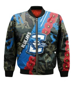 Creighton Bluejays Bomber Sport Style Keep Go on- NCAA