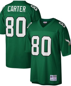 Cris Carter Philadelphia Eagles Mitchell & Ness Legacy Replica Jersey - Kelly Green Nfl