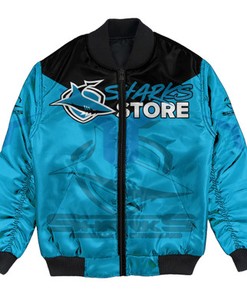 Cronulla-Sutherland Sharks Bomber Jacket Drinking style - NRL