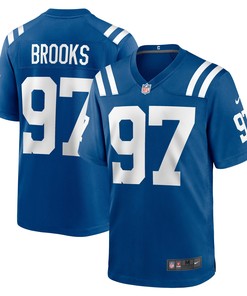 Curtis Brooks Indianapolis Colts Player Game Jersey - Royal Nfl