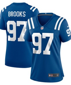 Curtis Brooks Indianapolis Colts Womens Player Game Jersey - Royal Nfl