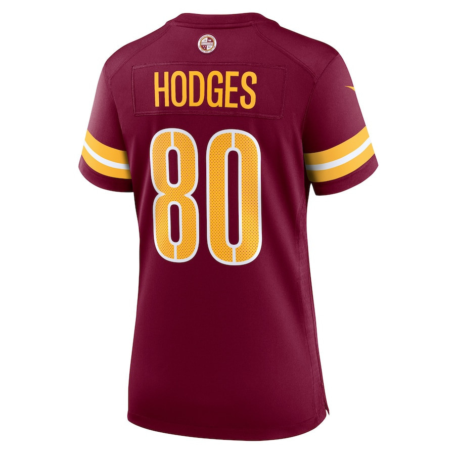 Curtis Hodges Washington Commanders Women's Game Player Jersey - Burgundy