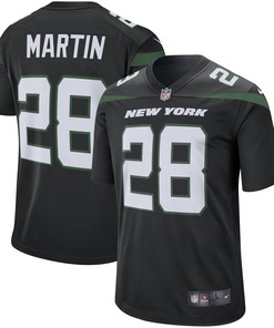 Curtis Martin New York Jets Nike Retired Player Game Jersey - Stealth Black