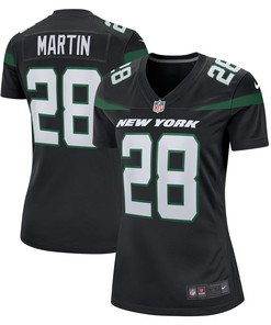 Curtis Martin New York Jets Womens Retired Player Jersey - Black Nfl