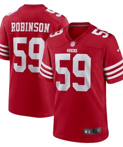 Curtis Robinson San Francisco 49ers Game Player Jersey - Scarlet