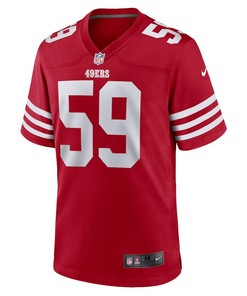 Curtis Robinson San Francisco 49ers Game Player Jersey - Scarlet