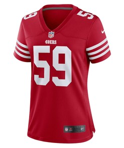 Curtis Robinson San Francisco 49ers Women's Game Player Jersey - Scarlet