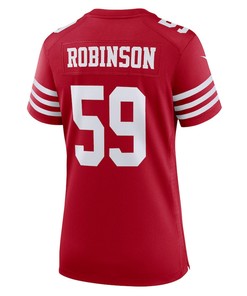 Curtis Robinson San Francisco 49ers Women's Game Player Jersey - Scarlet