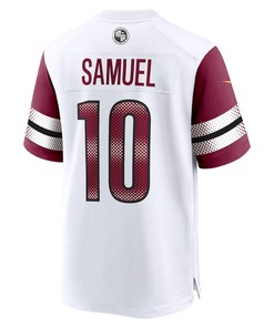 Curtis Samuel Washington Commanders Away Game Player Jersey - White
