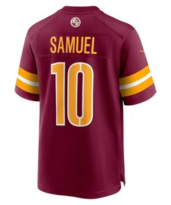 Curtis Samuel Washington Commanders Player Game Jersey - Burgundy