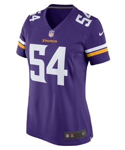 Curtis Weaver 54 Minnesota Vikings Women's Home Game Jersey - Purple