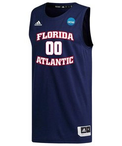 Custom 00 FAU Owls 2023 March Madness Basketball Men Jersey- Navy