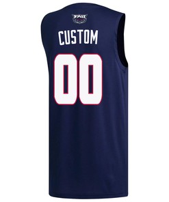 Custom 00 FAU Owls 2023 March Madness Basketball Men Jersey- Navy